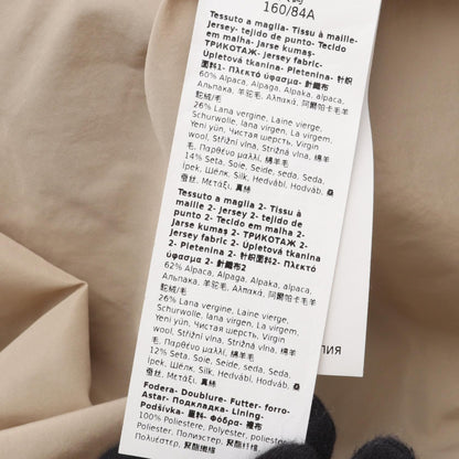 MAX MARA GATTO Teddy Bear Wool Alpaca Coat Beige Size S