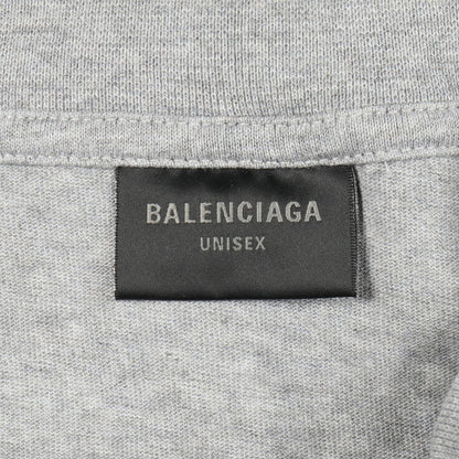 BALENCIAGA Incognito Hooded Layered T-Shirt Gray Size 1