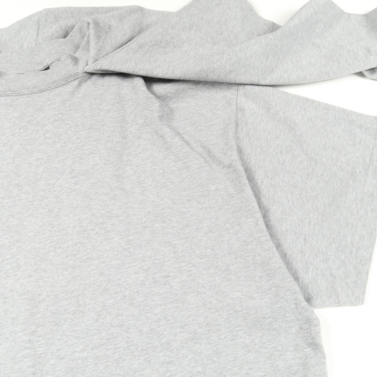 BALENCIAGA Incognito Hooded Layered T-Shirt Gray Size 1