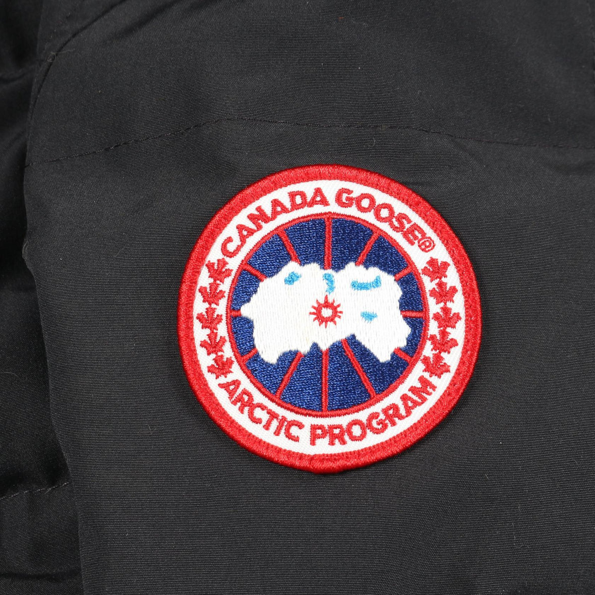 CANADA GOOSE Black Nylon Mackenzie Parka Down Jacket Size S