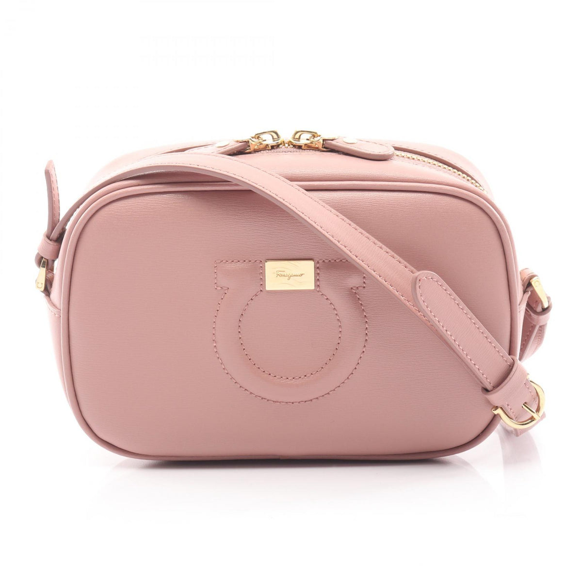 Salvatore Ferragamo Gancio City Bag Pink