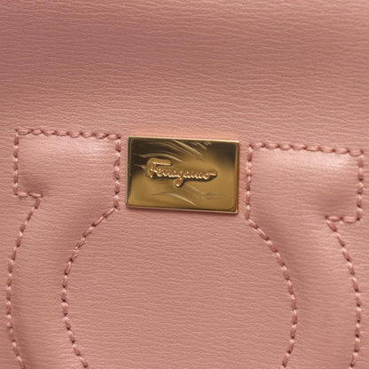 Salvatore Ferragamo Gancio City Bag Pink