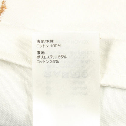 LOUIS VUITTON LV Spray Cotton Denim Jacket White Size 46