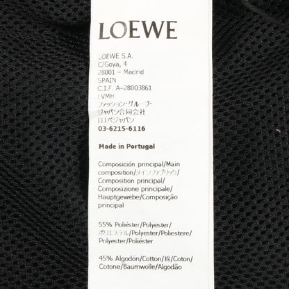 LOEWE Anagram Embroidered Jacket Poly/Cotton Black Size L