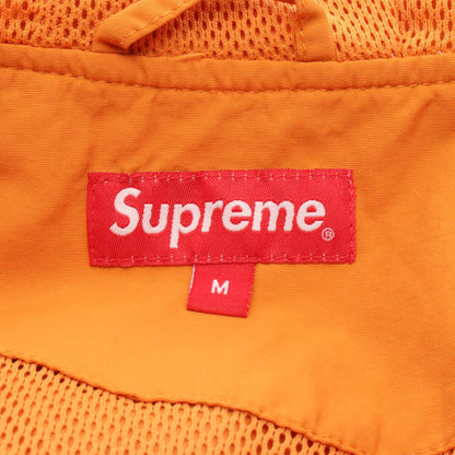 Supreme Applique Hooded Track Jacket Nylon Orange Size M