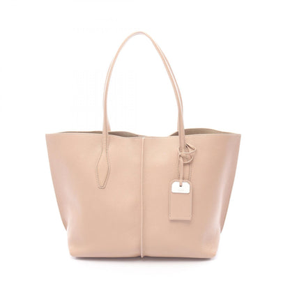 TOD'S JOY Pink Leather Tote Bag