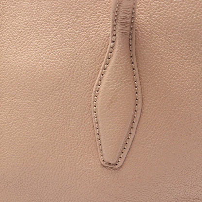 TOD'S JOY Pink Leather Tote Bag