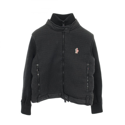 MONCLER GRENOBLE Nylon Wool Jacket Black Size M
