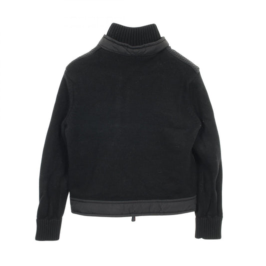 MONCLER GRENOBLE Nylon Wool Jacket Black Size M