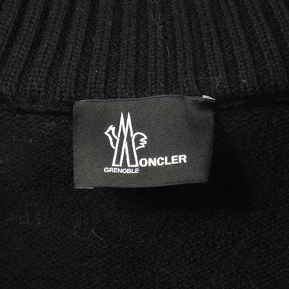 MONCLER GRENOBLE Nylon Wool Jacket Black Size M