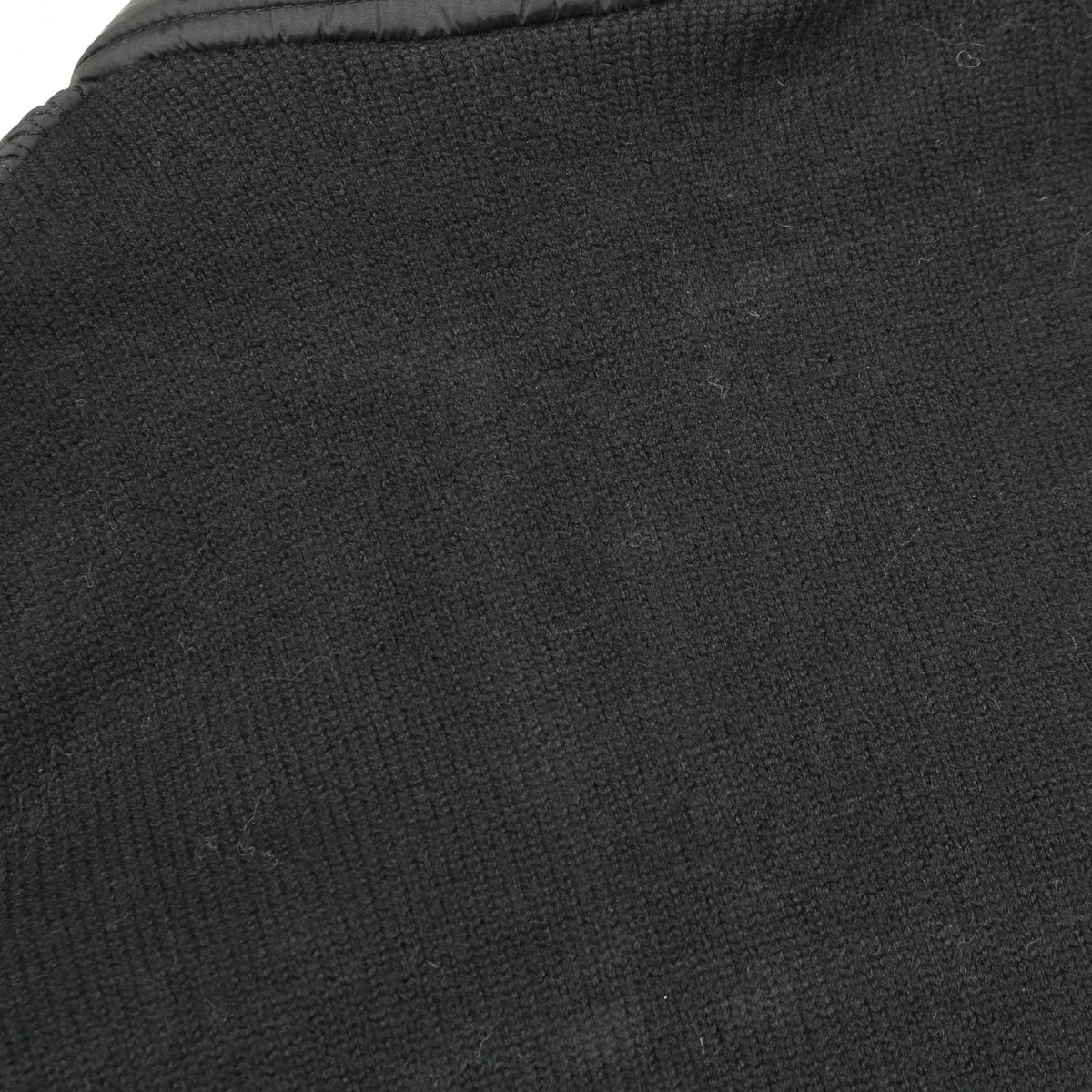 MONCLER GRENOBLE Nylon Wool Jacket Black Size M
