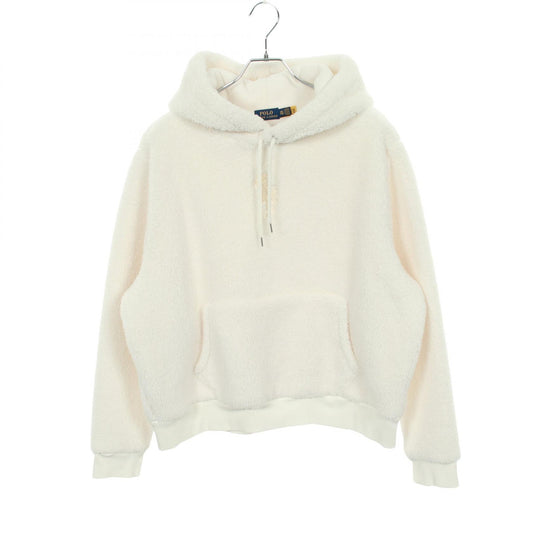 POLO RALPH LAUREN Polyester Hoodie White Size XXL