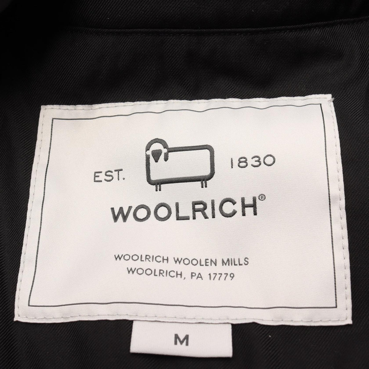 WOOLRICH LUXE PUFFY PRESCOTT 2-in-1 Down Jacket Black Size M