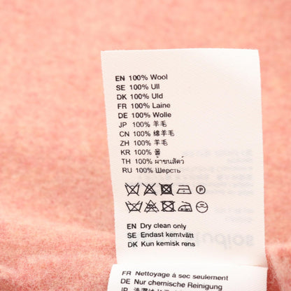 ACNE STUDIOS Wool Scarf Pink