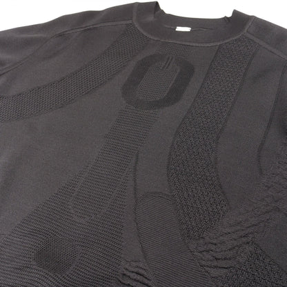 HERMES Silk Sweater Black Size 38