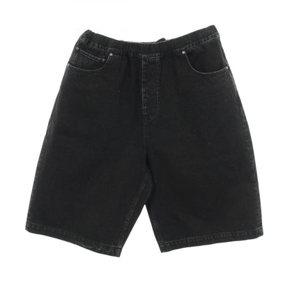 ENTIRE STUDIOS SPAR Shorts Black Denim Size M