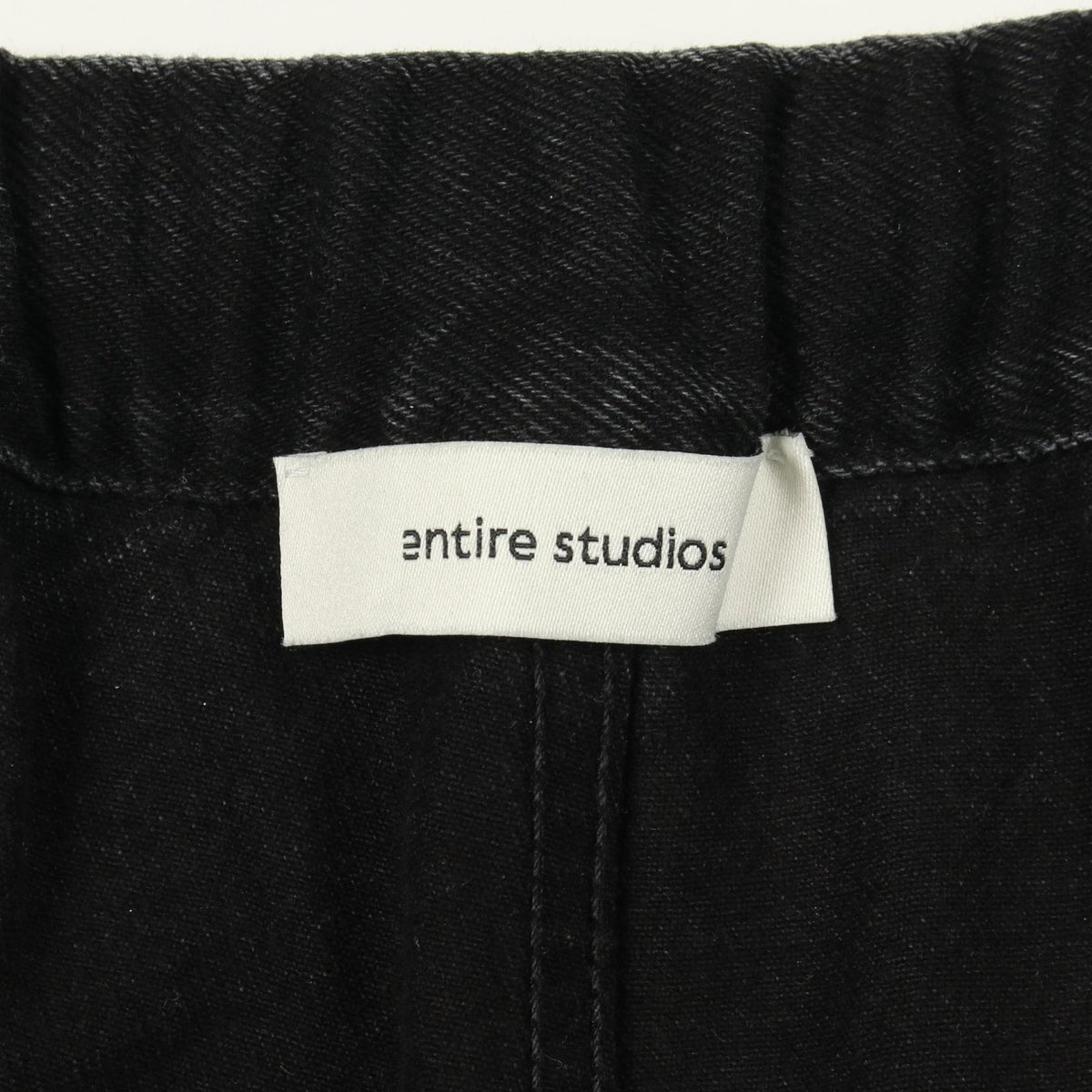 ENTIRE STUDIOS SPAR Shorts Black Denim Size M