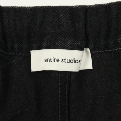 ENTIRE STUDIOS SPAR Shorts Black Denim Size M
