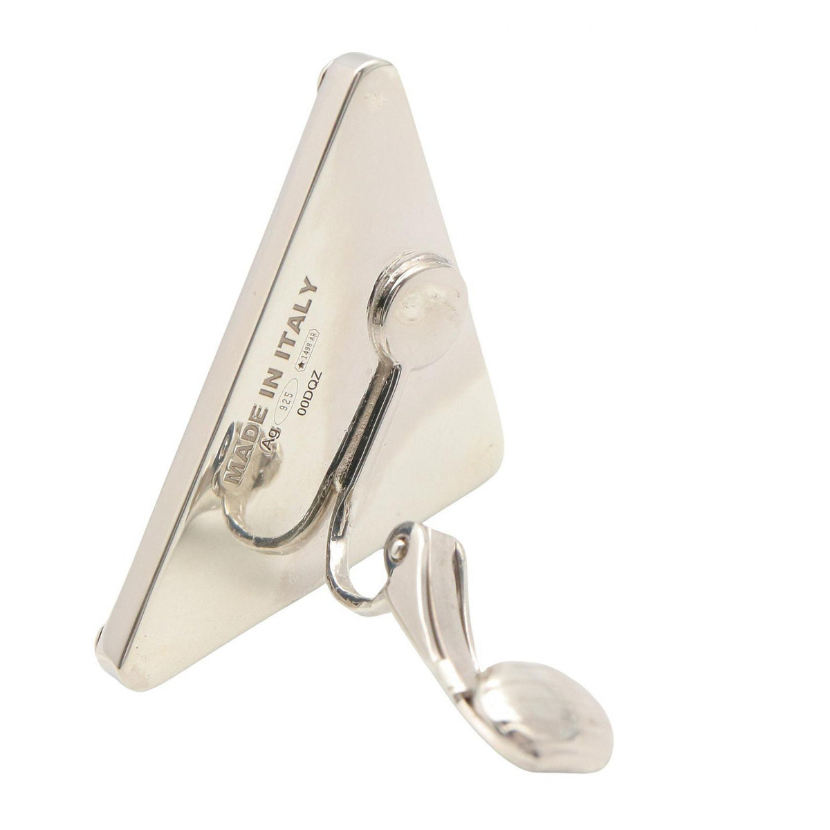 PRADA SV925 Left Earring Yellow Silver