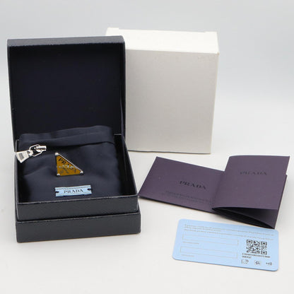 PRADA SV925 Left Earring Yellow Silver