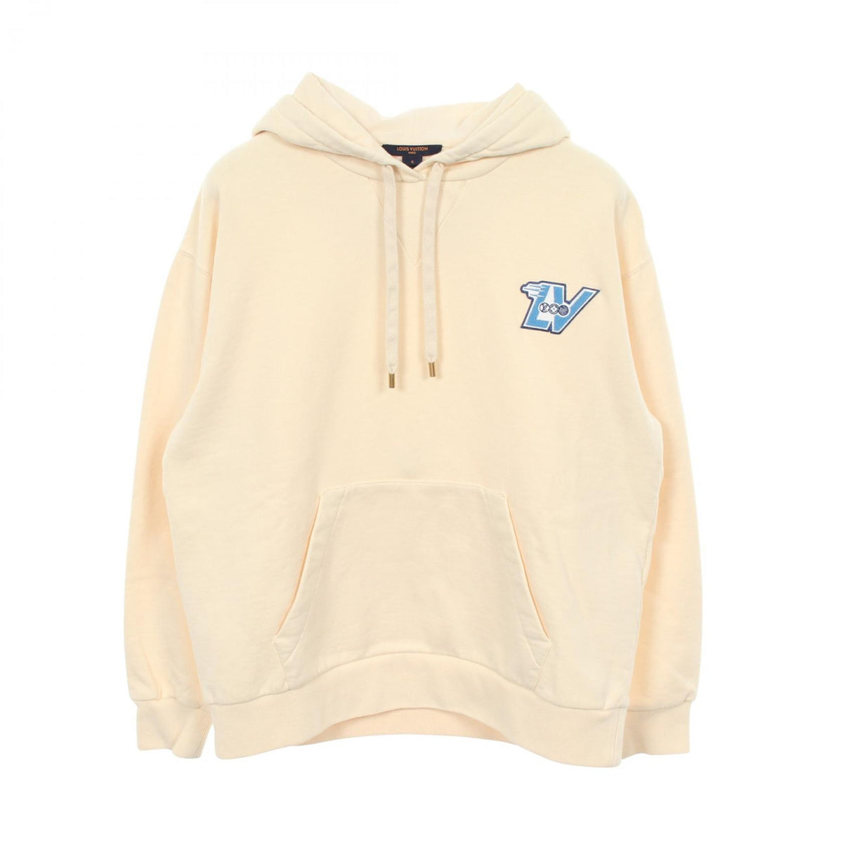 LOUIS VUITTON LV Flight Mode Cotton Hoodie Beige Size S