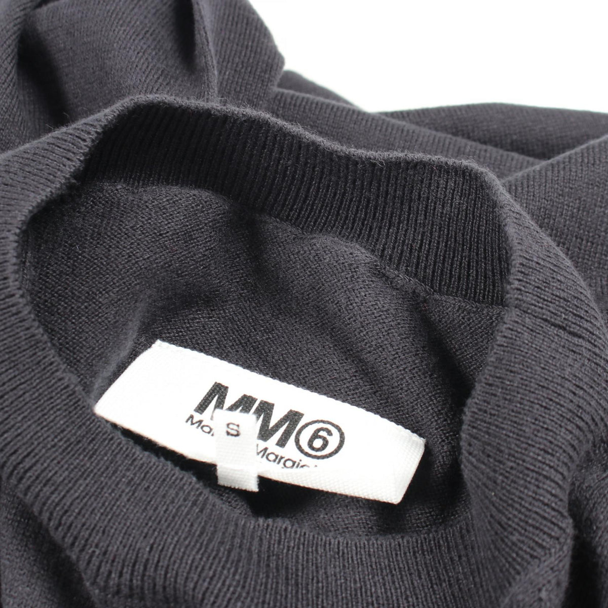 MM6 Crew Neck Cotton Cashmere Sweater Size S