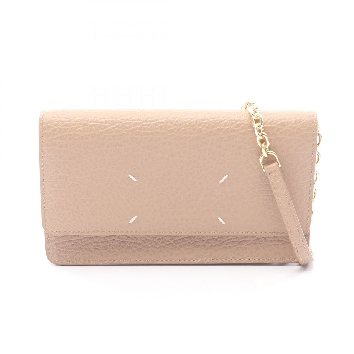 Maison Margiela 11 Large Leather Shoulder Bag Beige