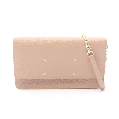 Maison Margiela 11 Large Leather Shoulder Bag Beige
