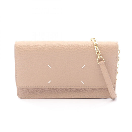 Maison Margiela 11 Large Leather Shoulder Bag Beige