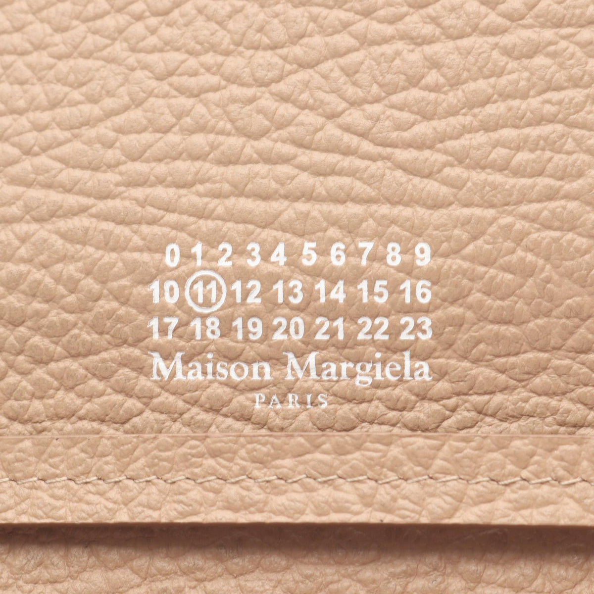 Maison Margiela 11 Large Leather Shoulder Bag Beige