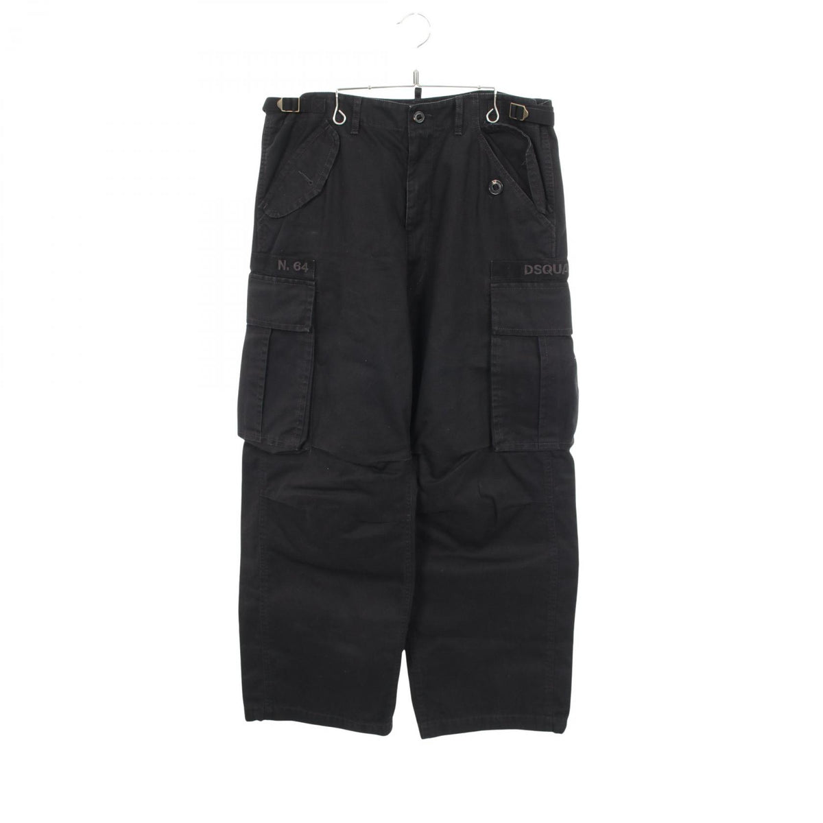 Dsquared2 DSQUARED Cotton Cargo Pants Black Size 50