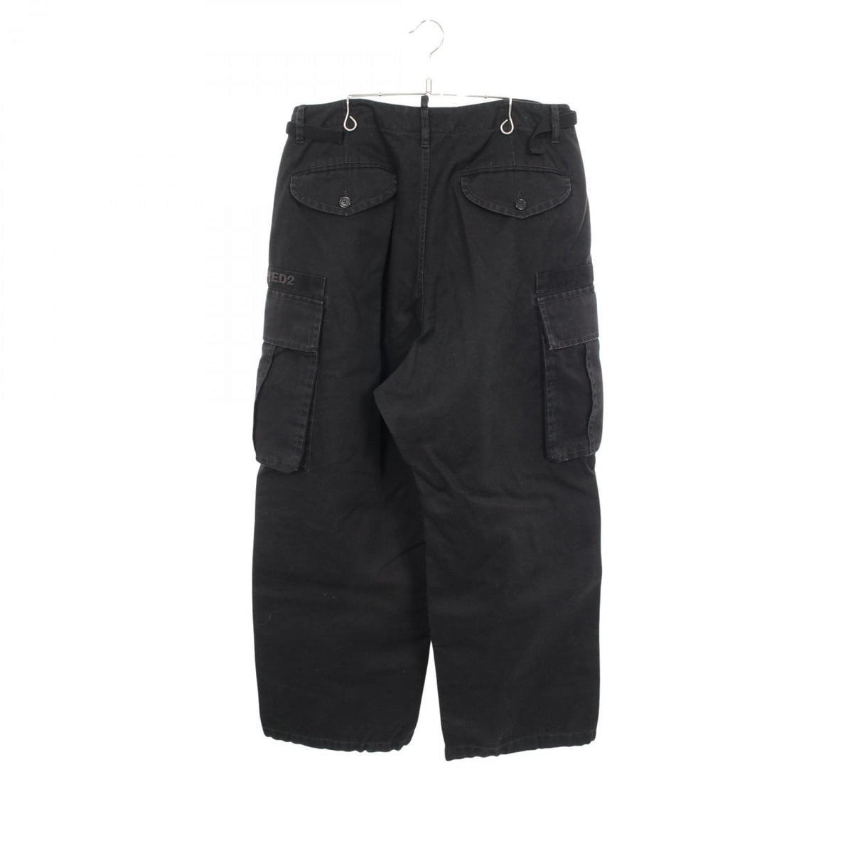 Dsquared2 DSQUARED Cotton Cargo Pants Black Size 50