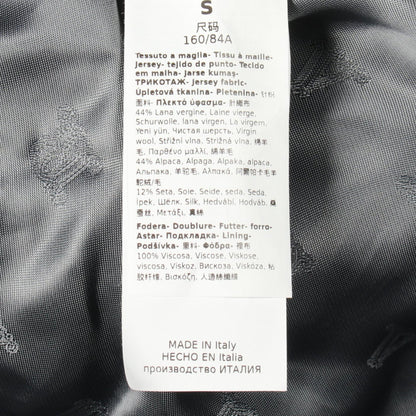 MAX MARA Gray Wool Alpaca Teddy Bear Coat Size S