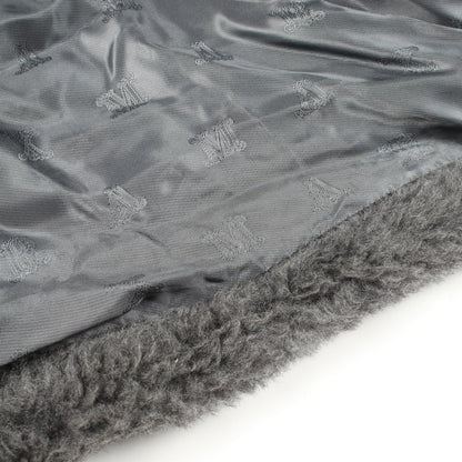 MAX MARA Gray Wool Alpaca Teddy Bear Coat Size S