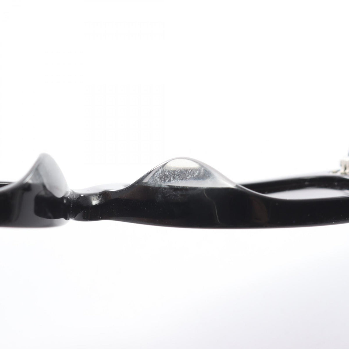 CELINE Black Wellington Plastic Sunglasses