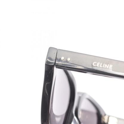 CELINE Black Wellington Plastic Sunglasses