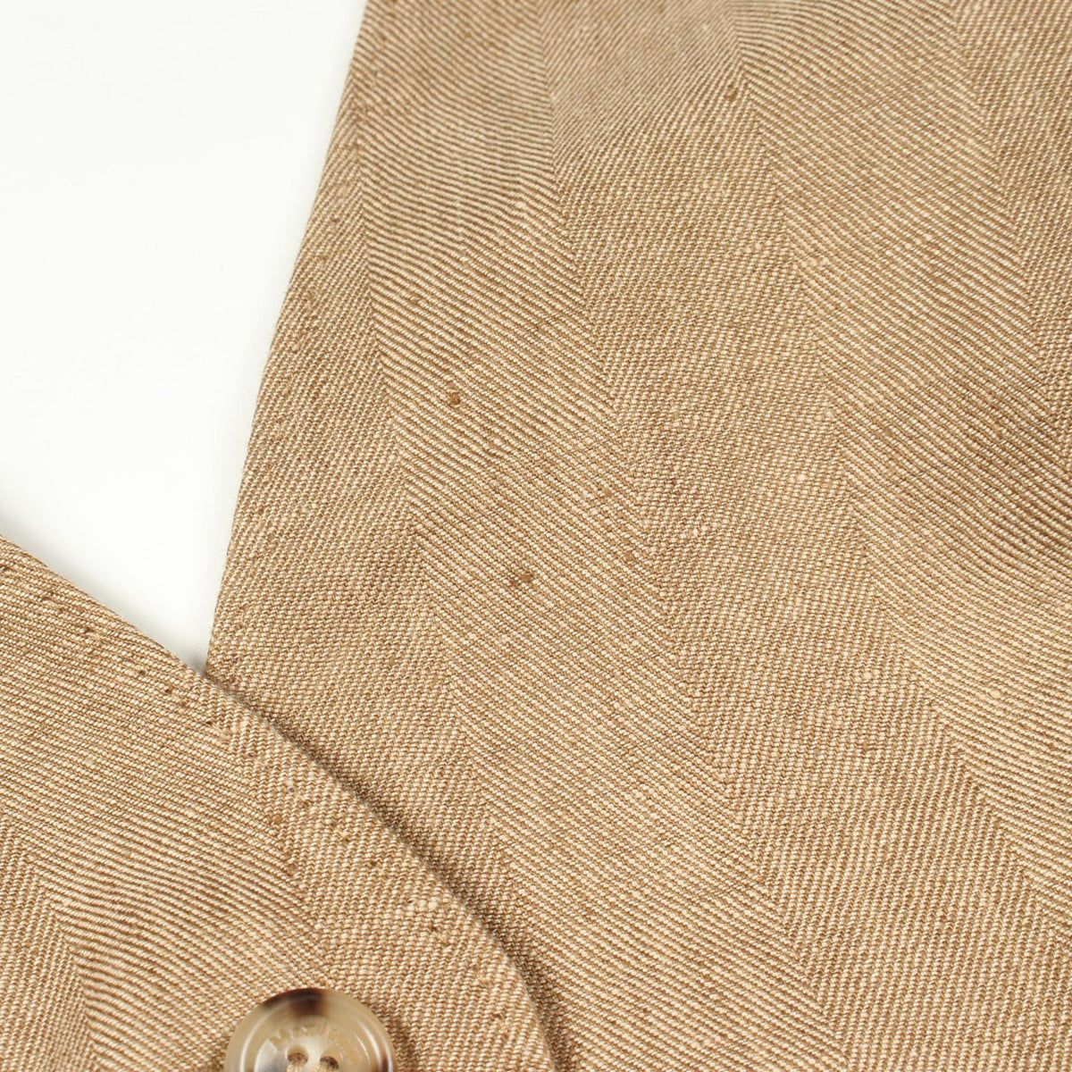 MAX MARA SAURO Pure Fabric Vest Beige Size 38