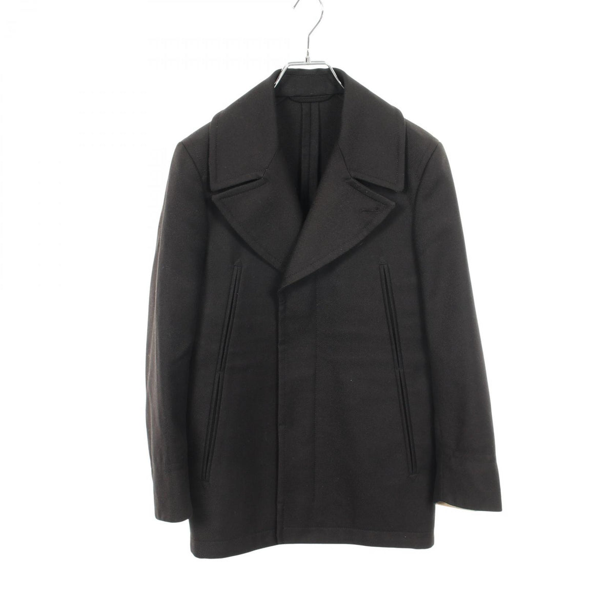 Maison Margiela 14 Short Wool Coat Black Size 44