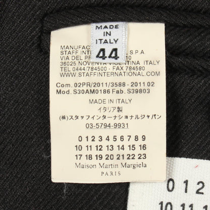 Maison Margiela 14 Short Wool Coat Black Size 44