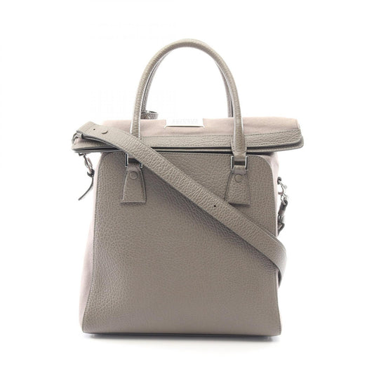 Maison Margiela 5AC Gray Canvas Tote Bag