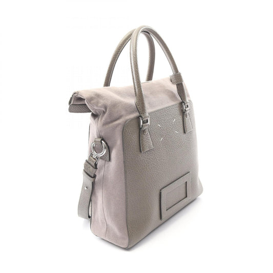 Maison Margiela 5AC Gray Canvas Tote Bag