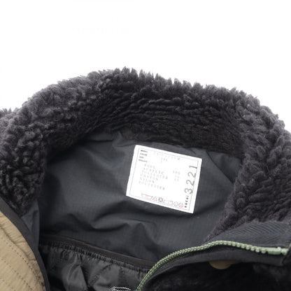 Sacai Faux Shearling Denim Jacket Black Size 1