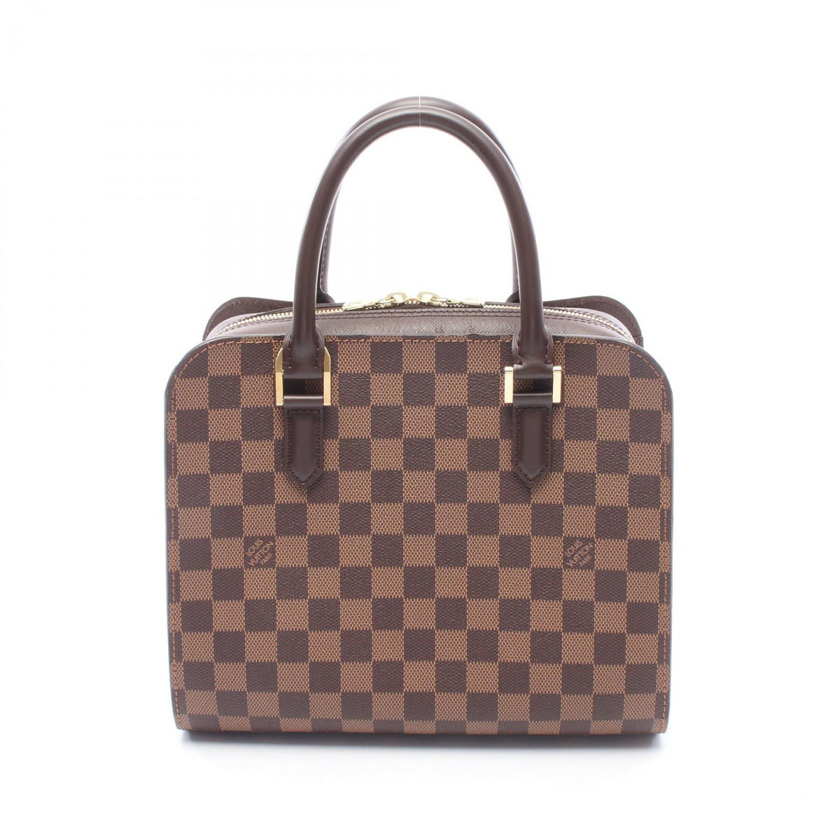 LOUIS VUITTON Triana Damier PVC Bag Brown