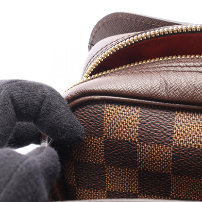 LOUIS VUITTON Triana Damier PVC Bag Brown