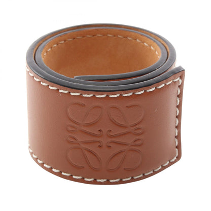 LOEWE Anagram Slap Small Bracelet Brown