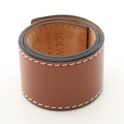 LOEWE Anagram Slap Small Bracelet Brown
