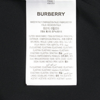 BURBERRY Wool Skirt Black Size UK4