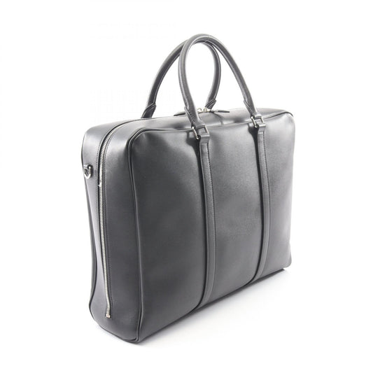 TOD'S Black Leather 2-Way Business Bag