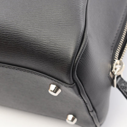 TOD'S Black Leather 2-Way Business Bag