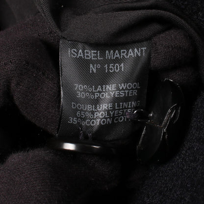ETOILE ISABEL MARANT Wool Pea Coat Navy Size 0